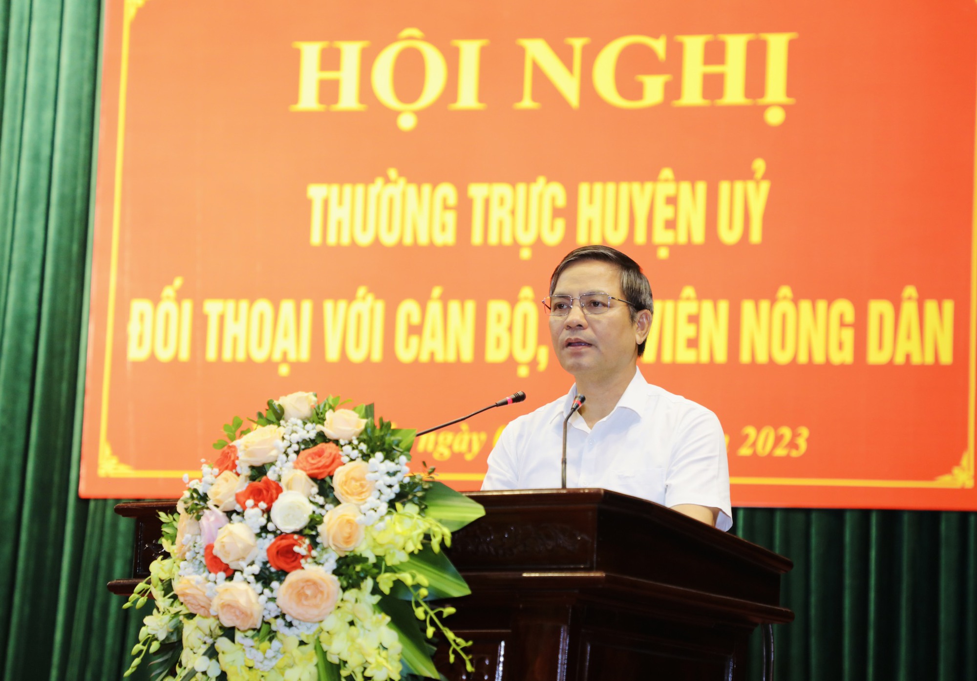 Ninh Bình: Thường trực Huyện ủy Yên Khánh đối thoại với cán bộ, hội viên nông dân - Ảnh 3.