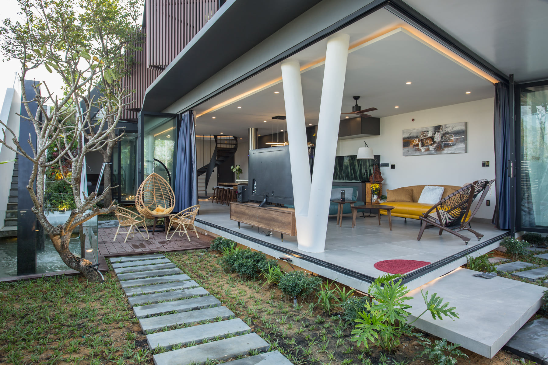 Ngôi nhà có thiết kế thân thiện với môi trường - Ảnh 2.