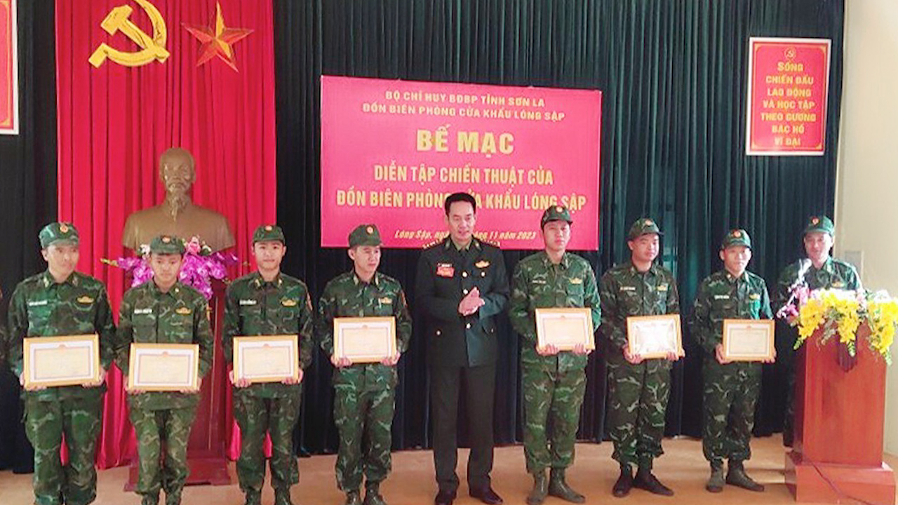 Bộ đội Biên phòng tỉnh Sơn La: Diễn tập chiến thuật cấp đồn biên phòng - Ảnh 3.