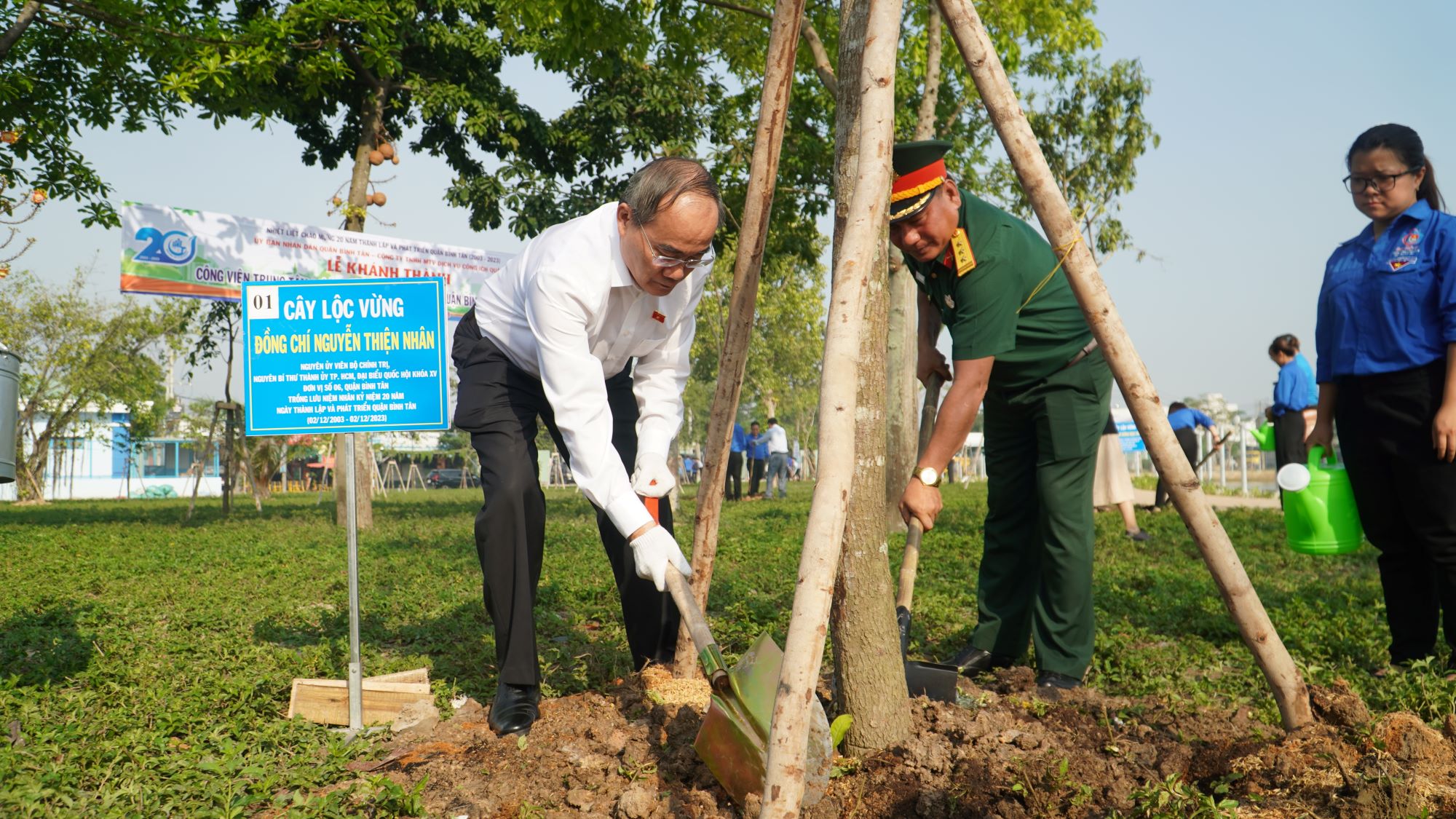 Công viên gần 20 tỷ đồng ở Bình Tân đi vào hoạt động sau hơn 20 năm chờ đợi - Ảnh 5.