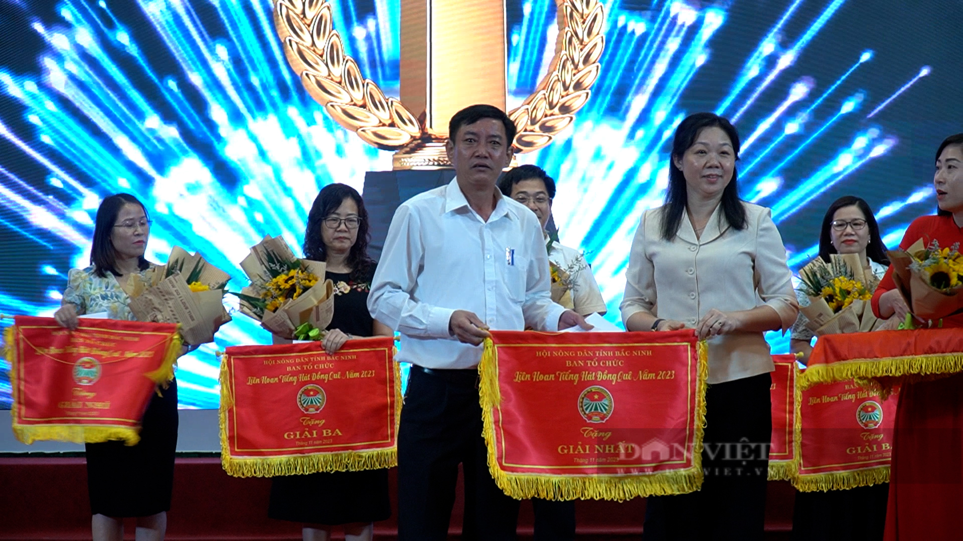 Hội Nông dân tỉnh Bắc Ninh tổ chức liên hoan &quot;Tiếng hát đồng quê&quot; năm 2023 - Ảnh 9.