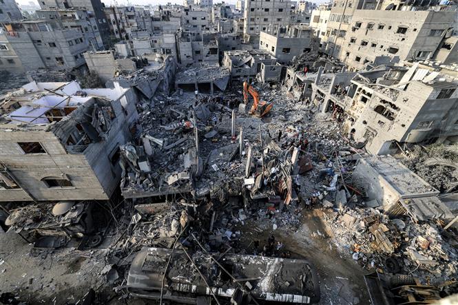 Cuộc chiến ‘đắt đỏ’ chống Hamas ở Dải Gaza của quân đội Israel - Ảnh 1.