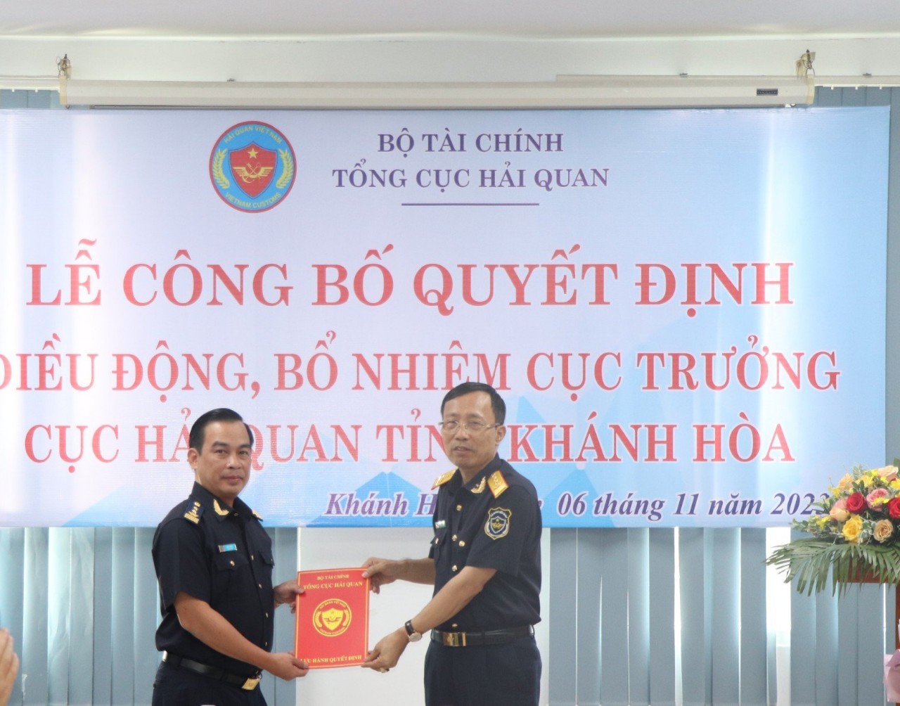 Điều động, bổ nhiệm Cục trưởng Cục Hải quan tỉnh Khánh Hòa  - Ảnh 1.