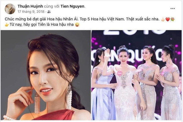Hoa hậu Thùy Tiên được &quot;tú ông&quot; Huỳnh Thanh Thuận làm riêng một album trên Facebook cá nhân - Ảnh 2.