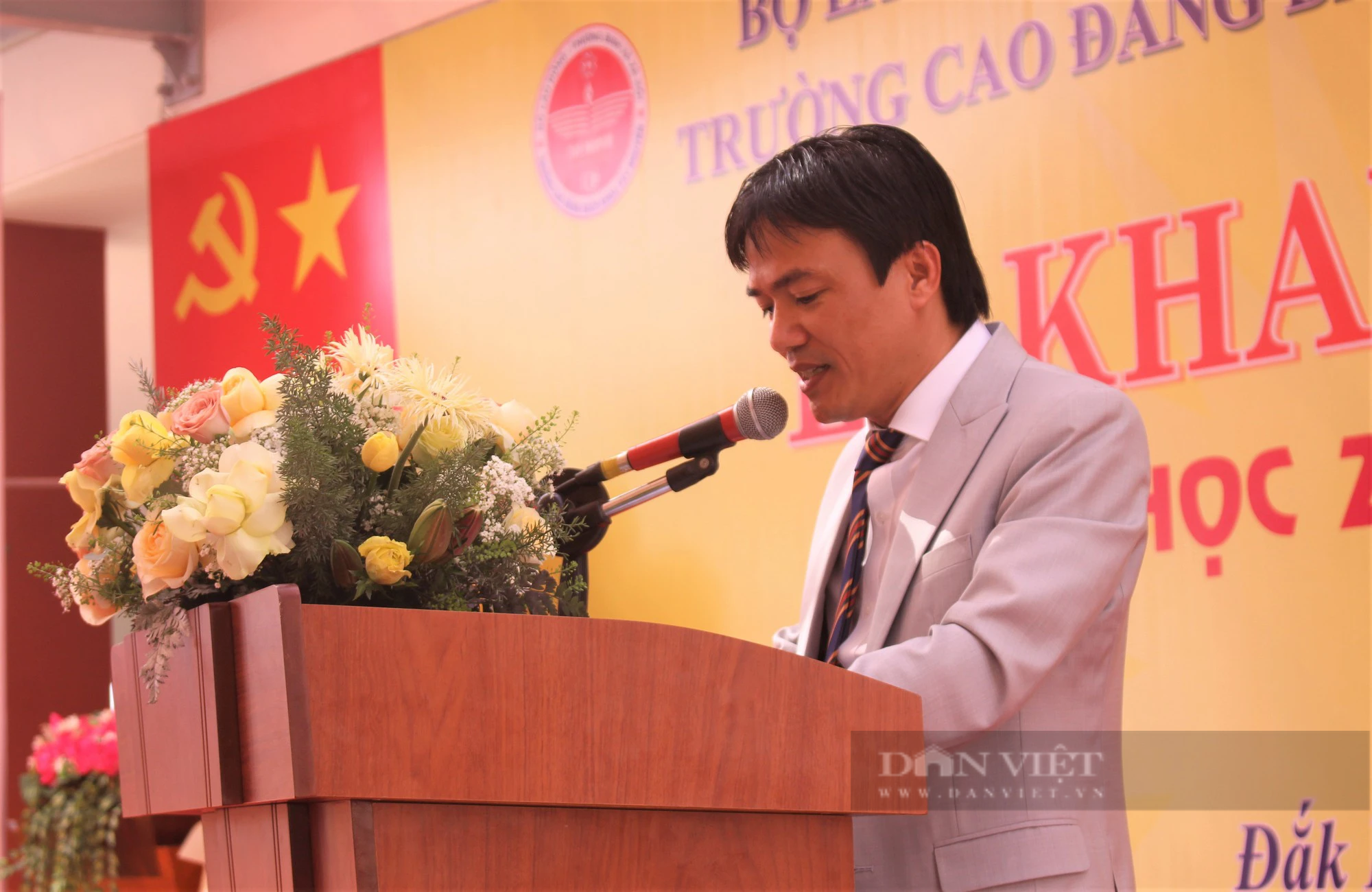 Trường Cao đẳng Bách khoa Tây Nguyên khai giảng năm học 2023 - 2024 - Ảnh 6.