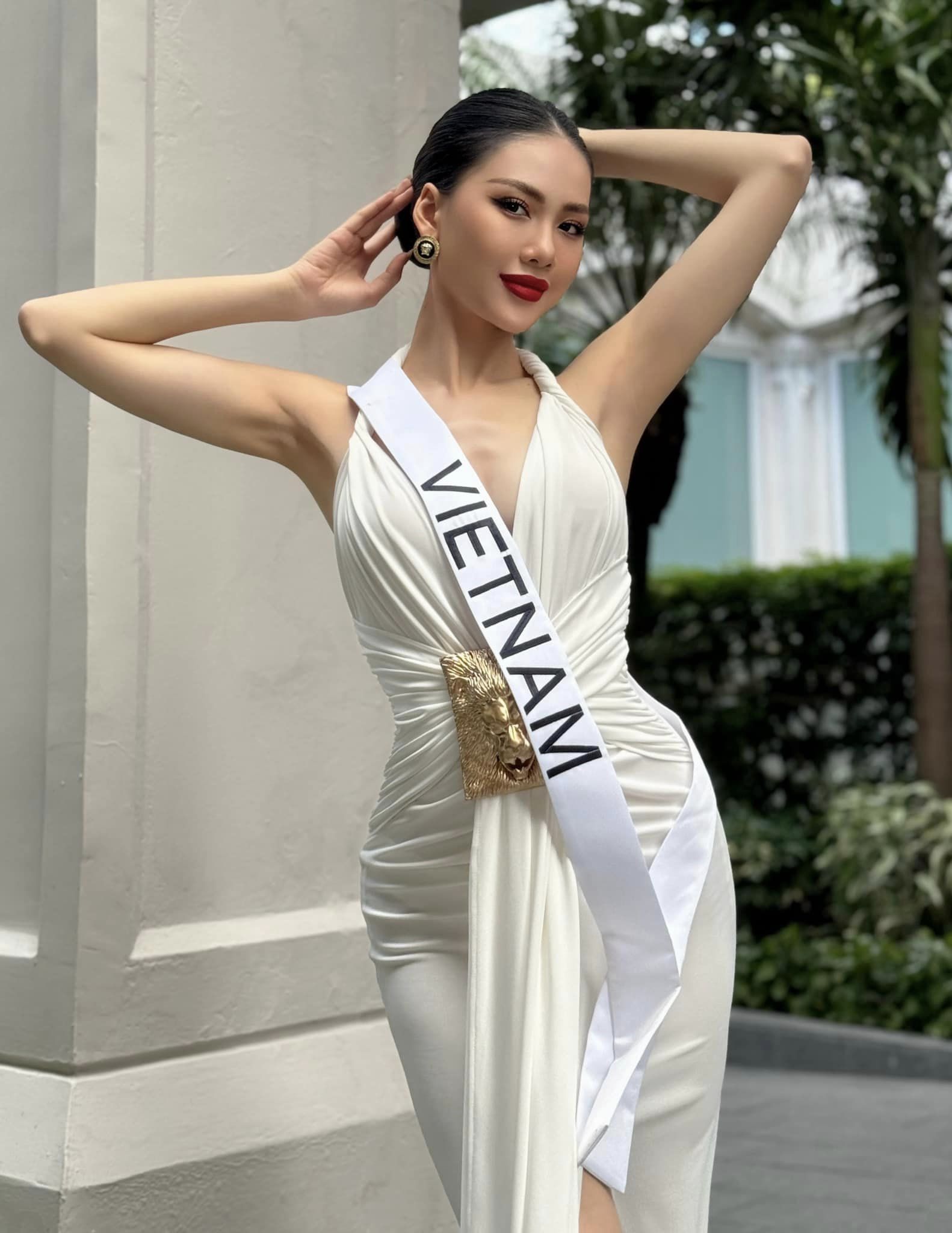 Bùi Quỳnh Hoa bất ngờ nhận &quot;tin vui&quot; trước chung kết Miss Universe 2023 - Ảnh 2.