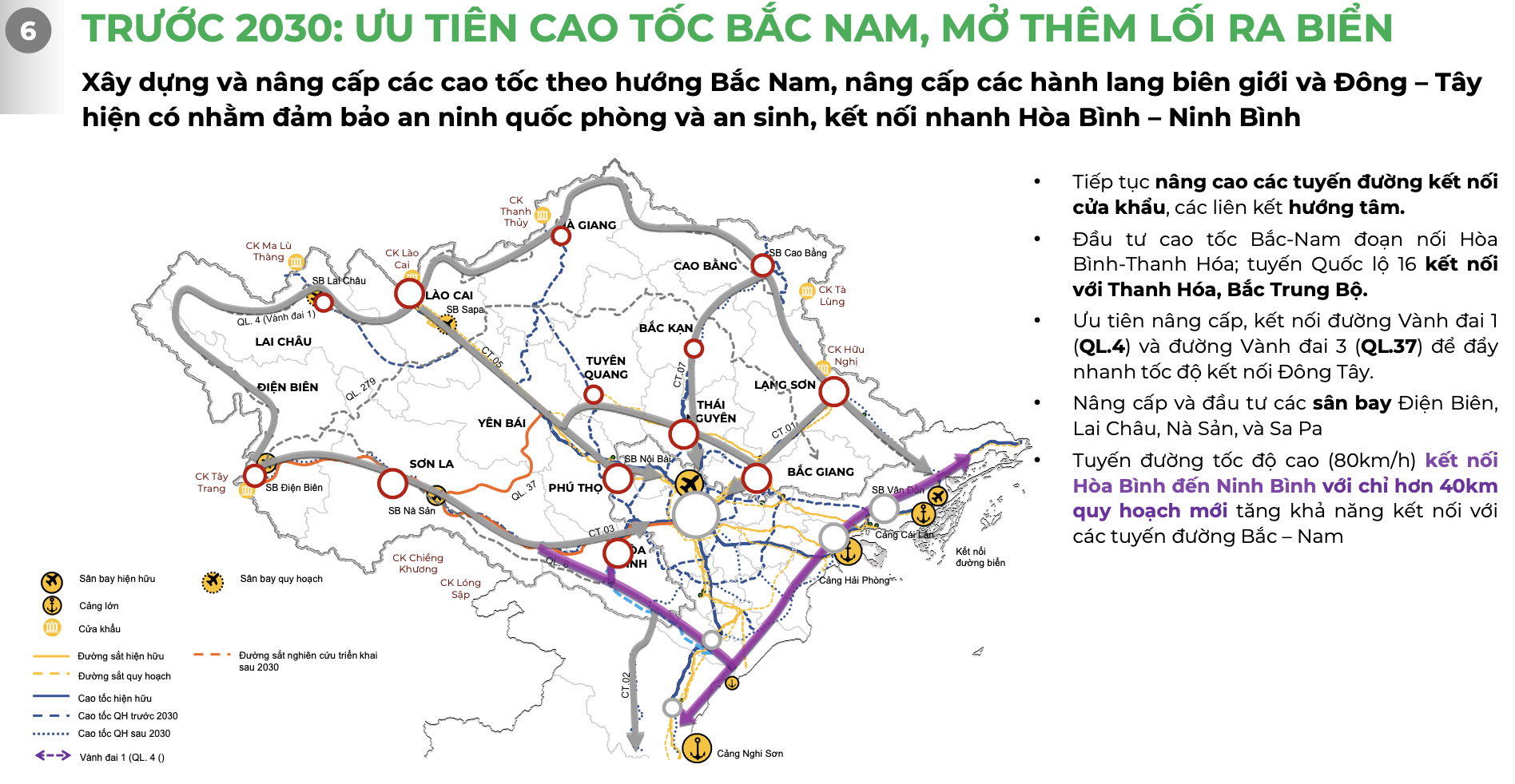 Đề xuất &quot;cao tốc hoá&quot; đường bộ, mở đường ra biển cho Trung du và miền núi phía Bắc - Ảnh 2.