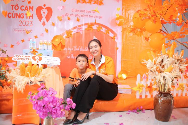 &quot;Tô cam cùng TH 2023&quot; - Chung tay vì hạnh phúc đích thực của phụ nữ và trẻ em Việt Nam - Ảnh 3.