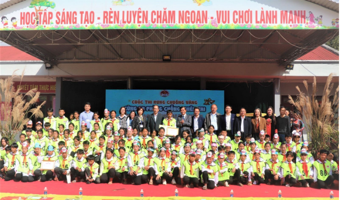 Lai Châu: 100 học sinh tham gia cuộc thi Rung chuông vàng cùng em phòng chống thiên tai - Ảnh 1.