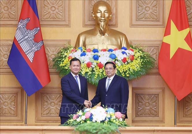 Việt Nam - Campuchia nhất trí thúc đẩy hợp tác phát triển các tỉnh biên giới - Ảnh 1.