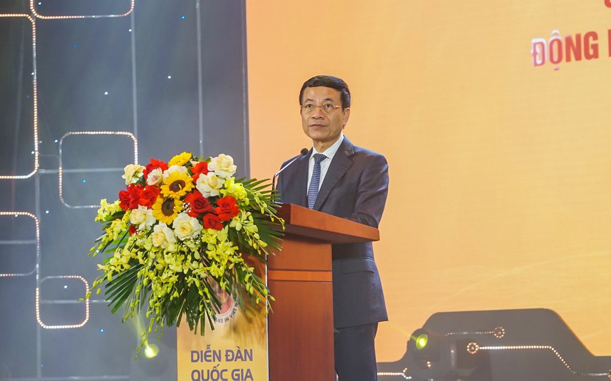 Bộ trưởng Nguyễn Mạnh Hùng: &quot;Không Make in Viet Nam, không thể trở thành nước phát triển&quot;