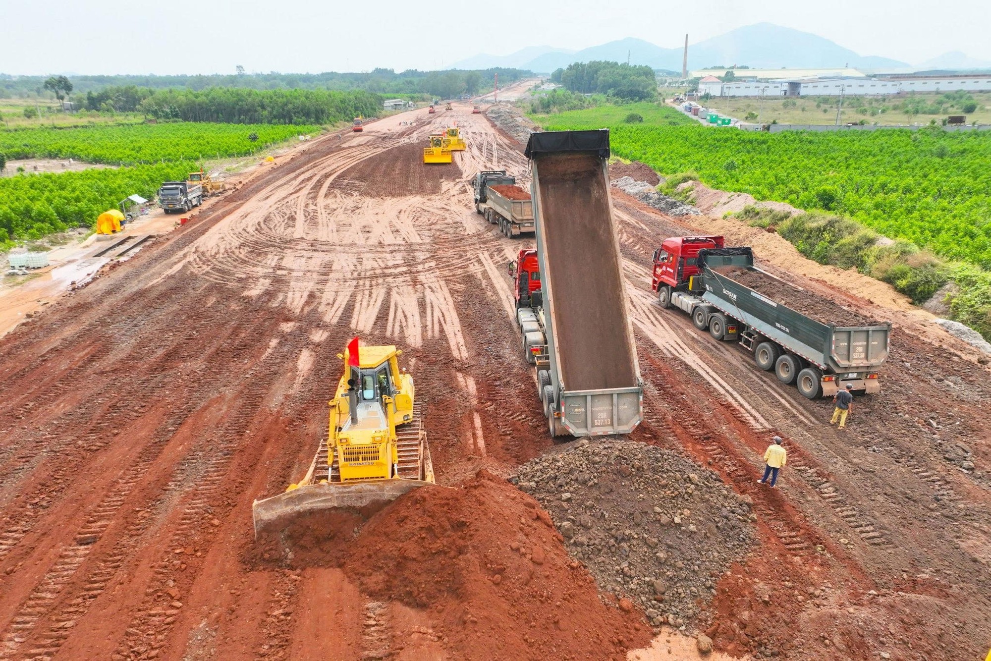 Dự án thành phần 3 cao tốc Biên Hòa - Vũng Tàu đã thành hình