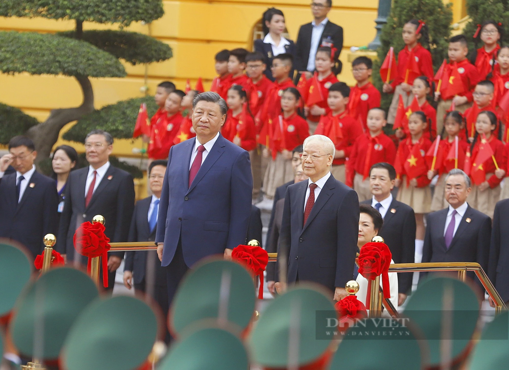 Cập nhật: Lễ đón chính thức Tổng Bí thư, Chủ tịch Trung Quốc Tập Cận Bình - Ảnh 1.