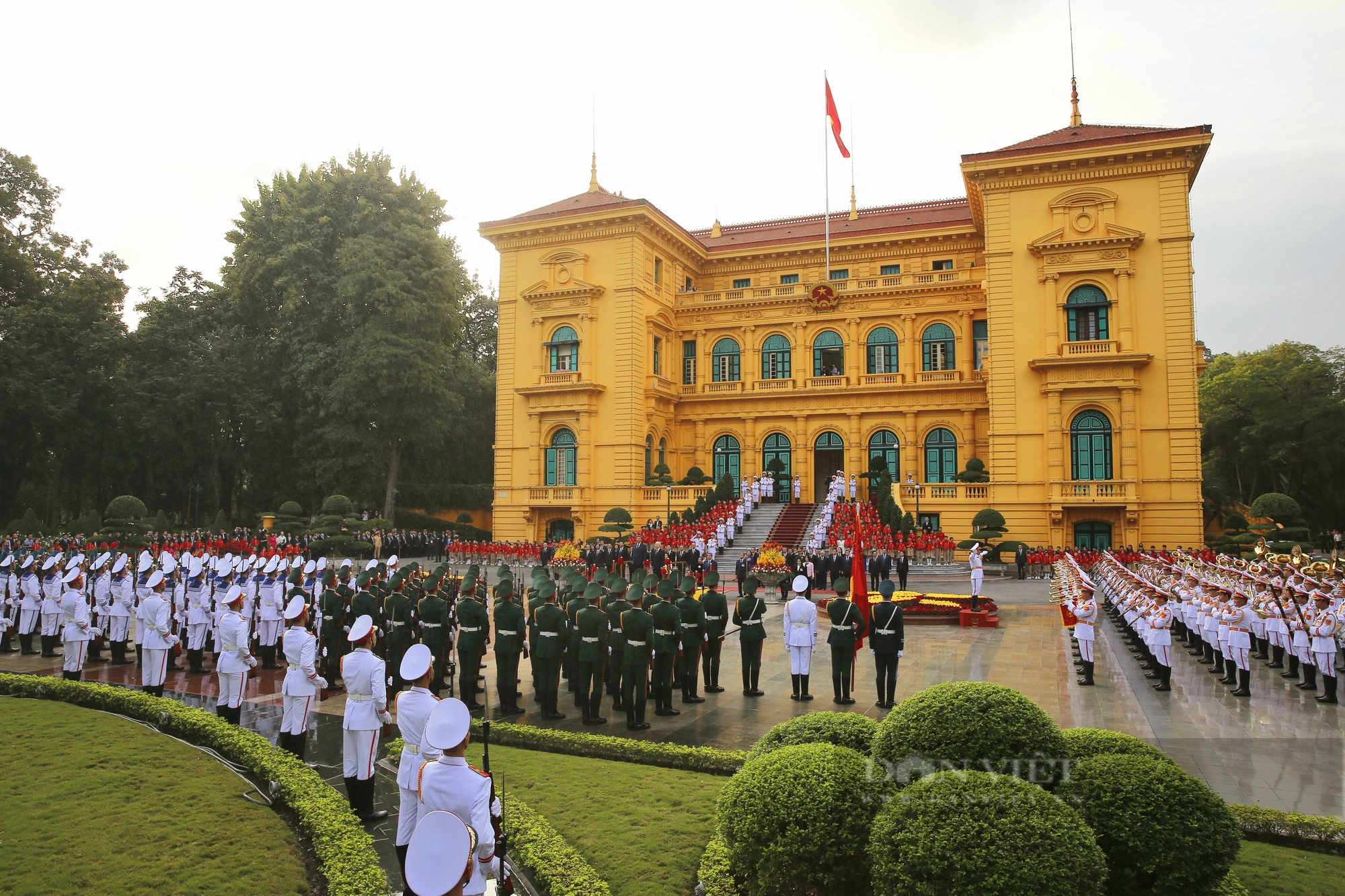 Tổng bí thư Nguyễn Phú Trọng chủ trì Lễ đón cấp nhà nước Tổng bí thư, Chủ tịch nước Trung Quốc Tập Cận Bình - Ảnh 1.