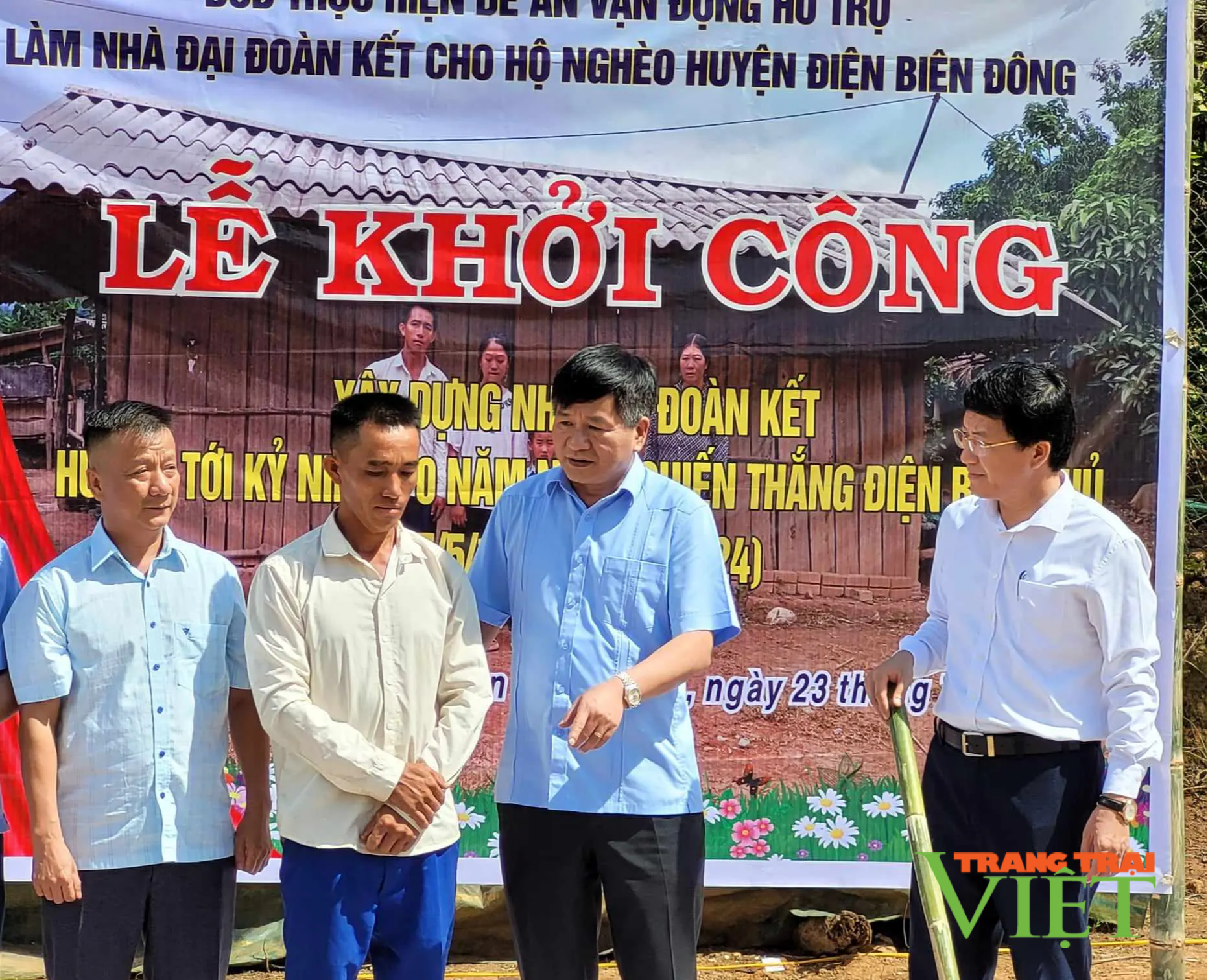 Điện Biên Đông: Chung tay để người nghèo có ngôi nhà mới - Ảnh 1.