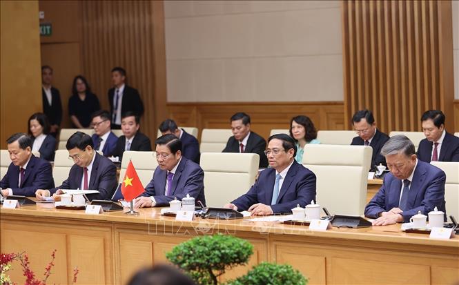 Thủ tướng Phạm Minh Chính hội kiến Tổng Bí thư, Chủ tịch Trung Quốc Tập Cận Bình - Ảnh 6.