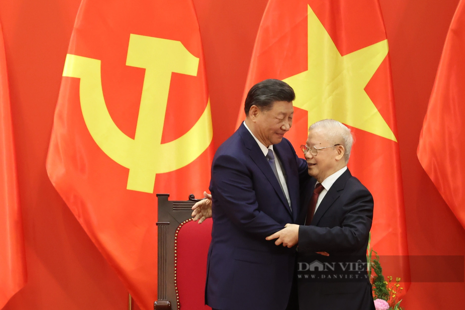 Tổng Bí thư Nguyễn Phú Trọng và Tổng Bí thư, Chủ tịch Trung Quốc Tập Cận Bình gặp gỡ nhân sĩ hai nước - Ảnh 7.