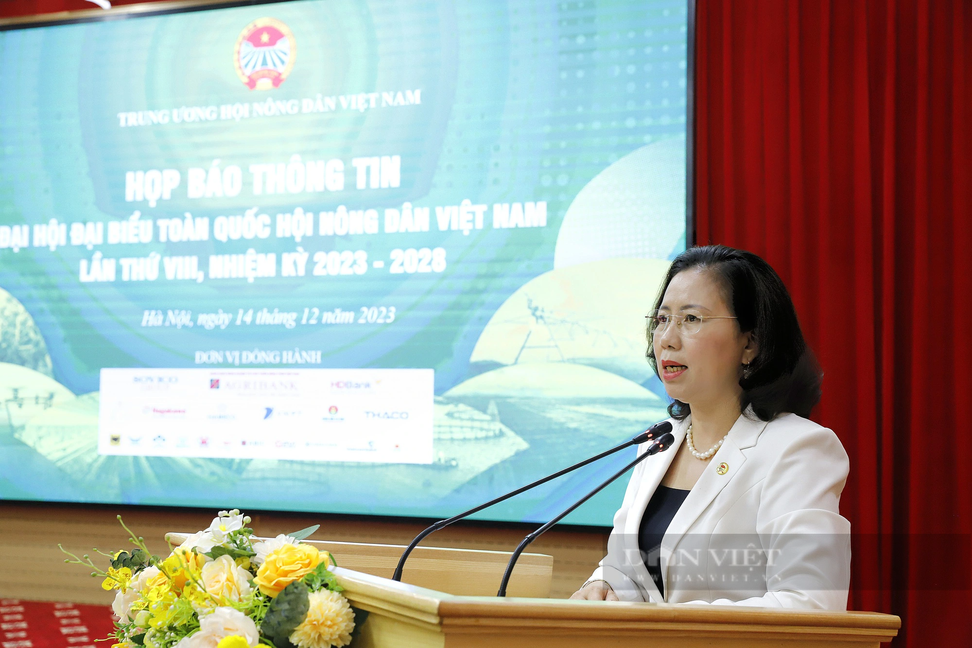 Hình ảnh Họp báo thông tin Đại hội đại biểu toàn quốc Hội Nông dân Việt Nam lần thứ VIII - Ảnh 3.