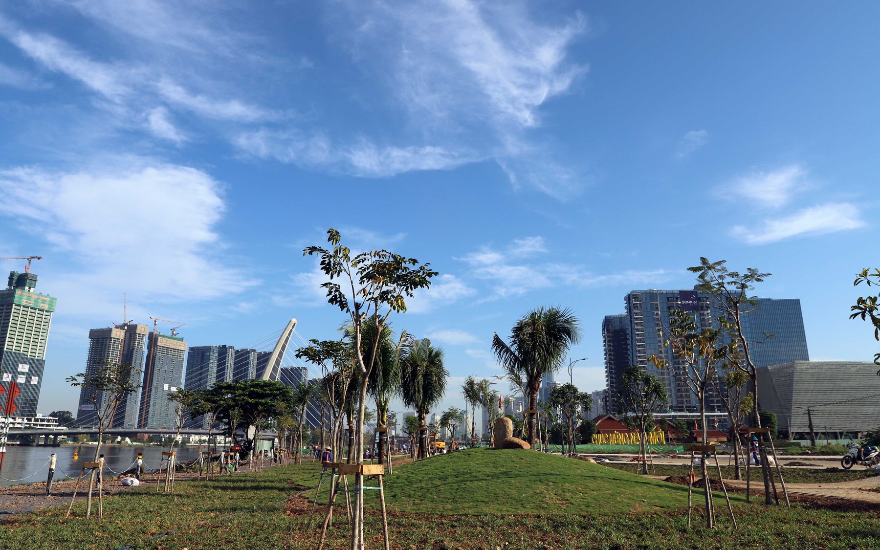 Công viên bờ Đông sông Sài Gòn sắp mở cửa chào 2024 với nhiều hoạt động đặc sắc