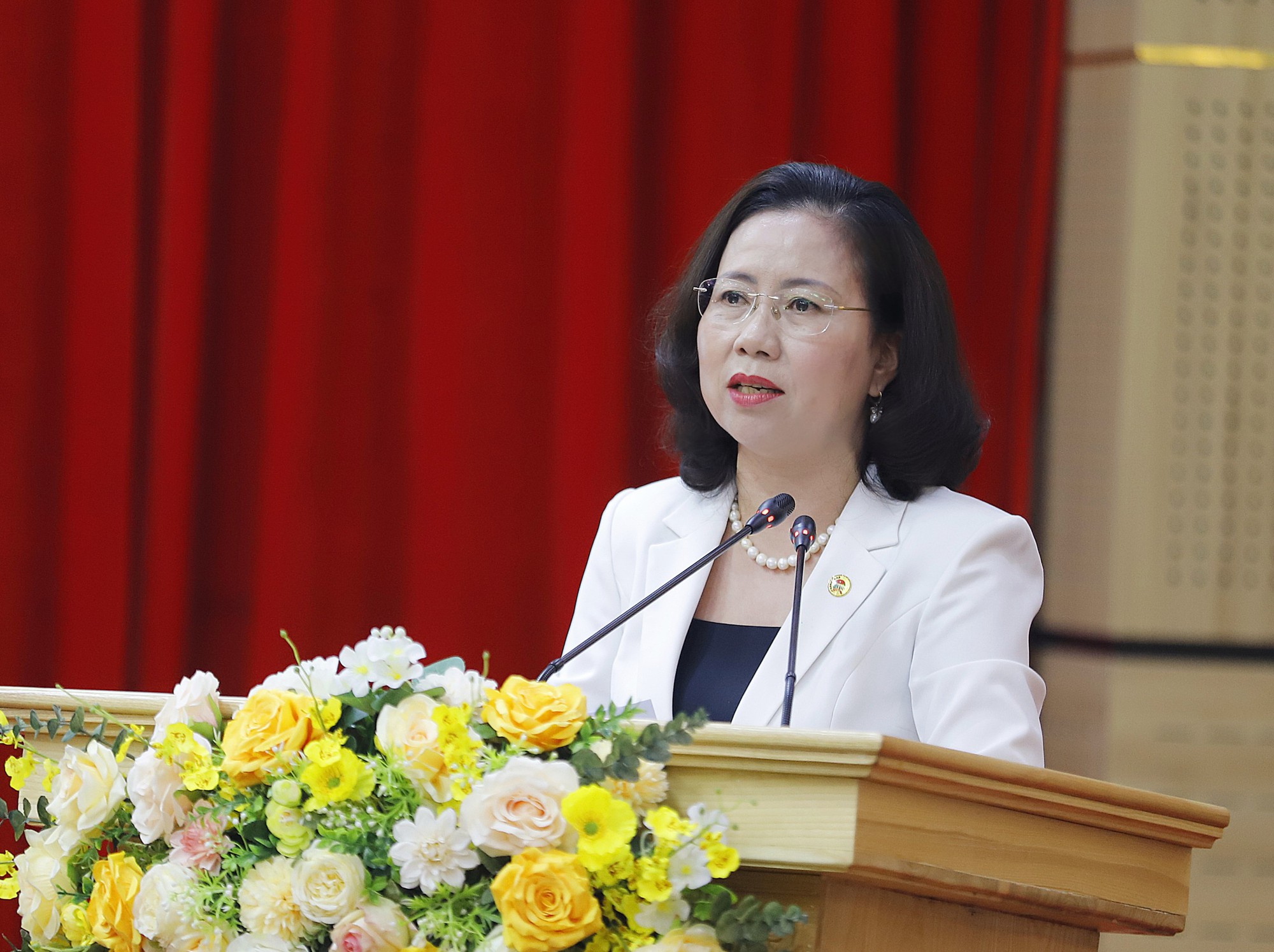 Phó Chủ tịch BCH TƯ Hội NDVN Bùi Thị Thơm: Nhiều chỉ tiêu nhiệm kỳ 2018 - 2023 đều đạt và vượt khá cao- Ảnh 4.