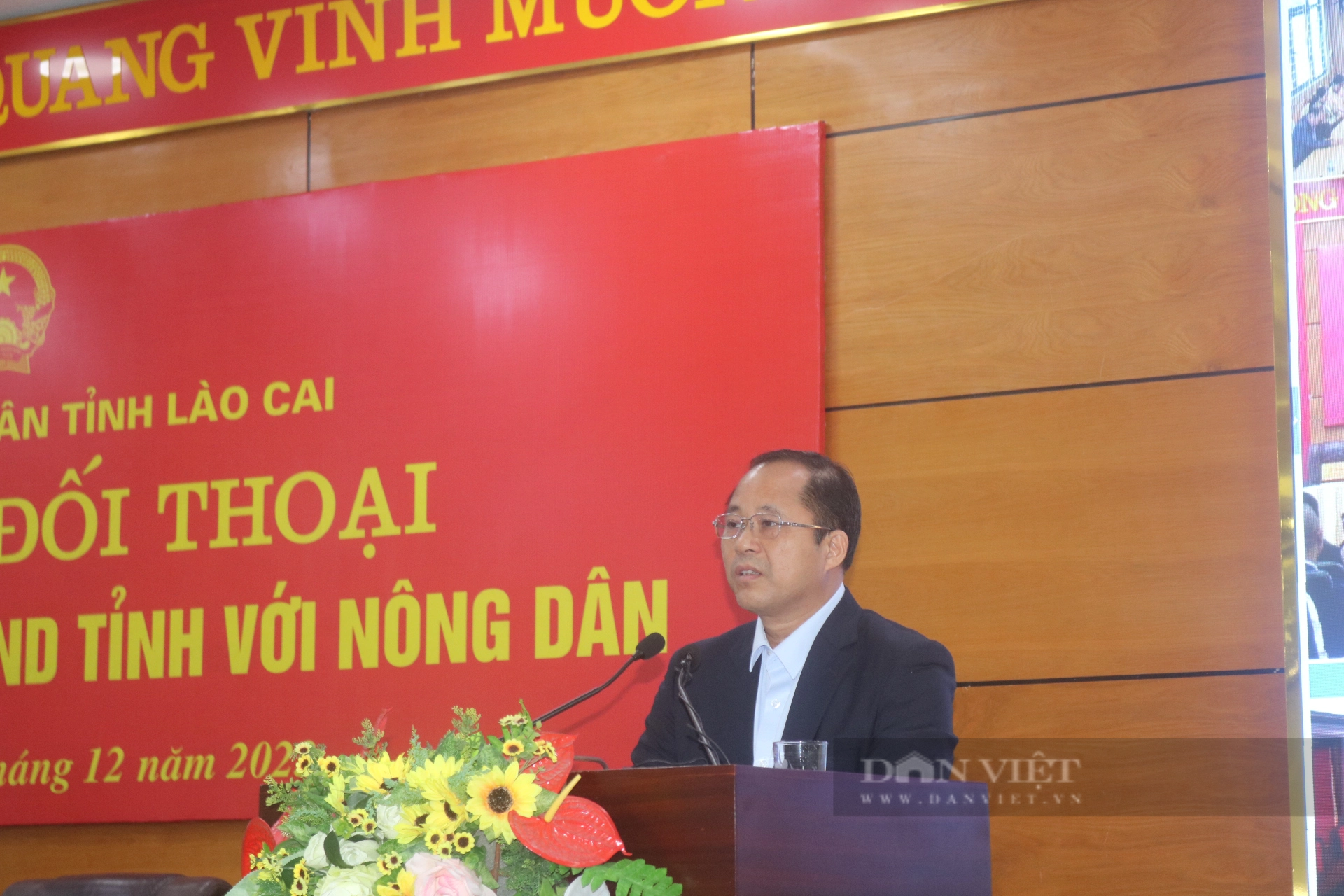 Nhiều ý kiến của nông dân tại Hội nghị đối thoại trực tiếp giữa Thường trực UBND tỉnh Lào Cai với nông dân - Ảnh 3.