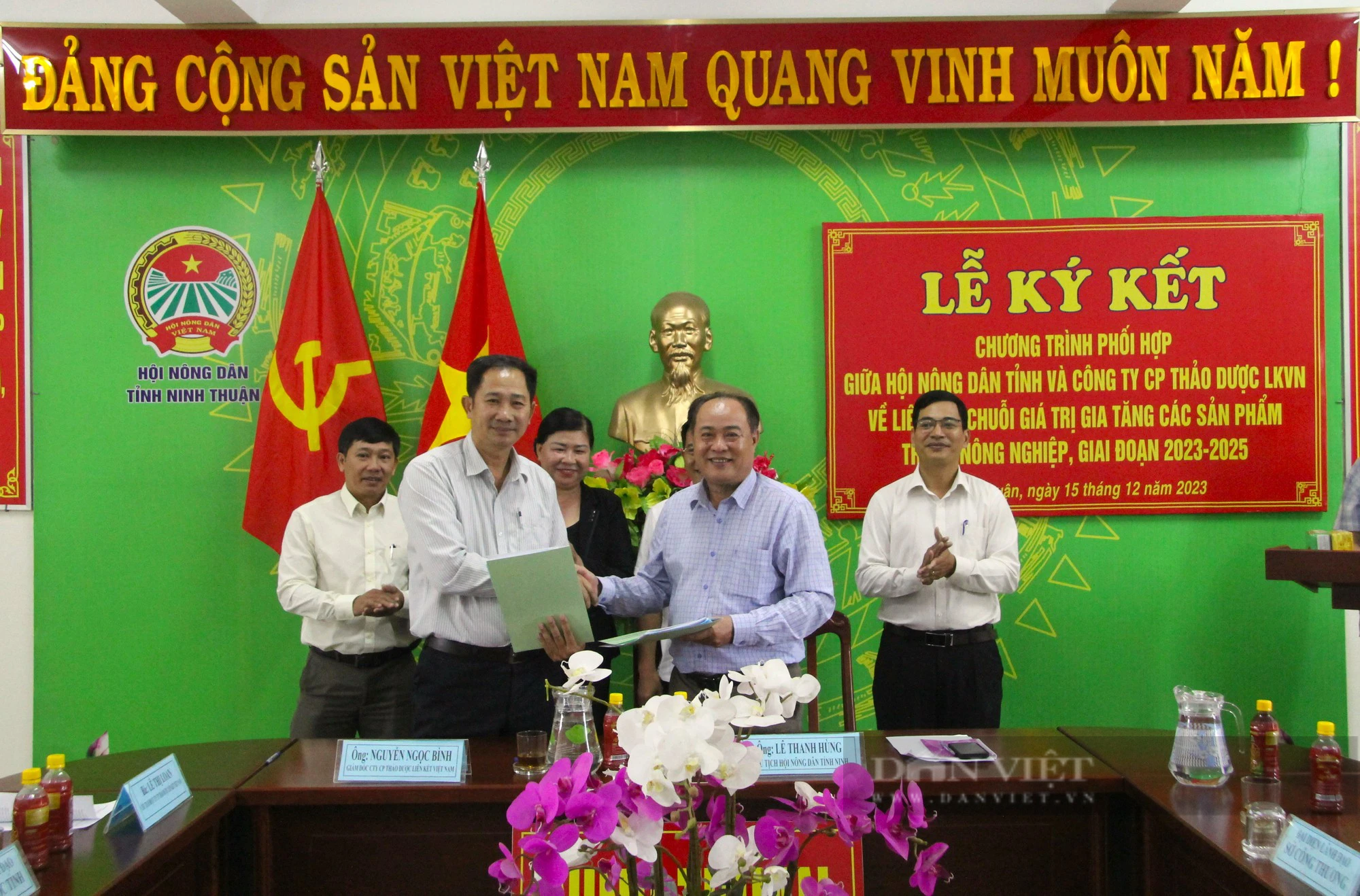Tỉnh ủy Ninh Thuận gặp mặt đoàn đại biểu Hội Nông dân tỉnh dự Đại hội Hội Nông dân Việt Nam lần thứ VIII - Ảnh 4.