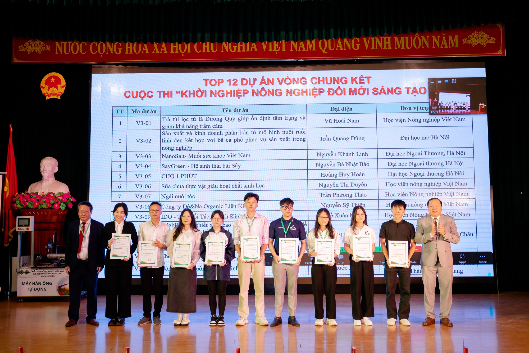 Chế tạo máy hàn tự động, sinh viên Học viện Nông nghiệp Việt Nam giành giải Nhất cuộc thi khởi nghiệp - Ảnh 5.