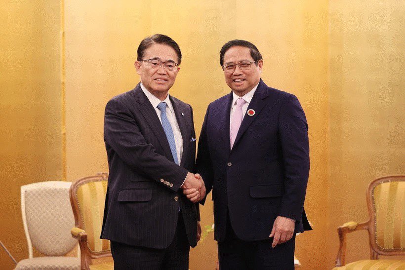 Thủ tướng Phạm Minh Chính tiếp thống đốc 5 tỉnh của Nhật Bản - Ảnh 1.