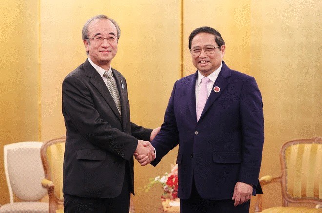 Thủ tướng Phạm Minh Chính tiếp thống đốc 5 tỉnh của Nhật Bản - Ảnh 3.