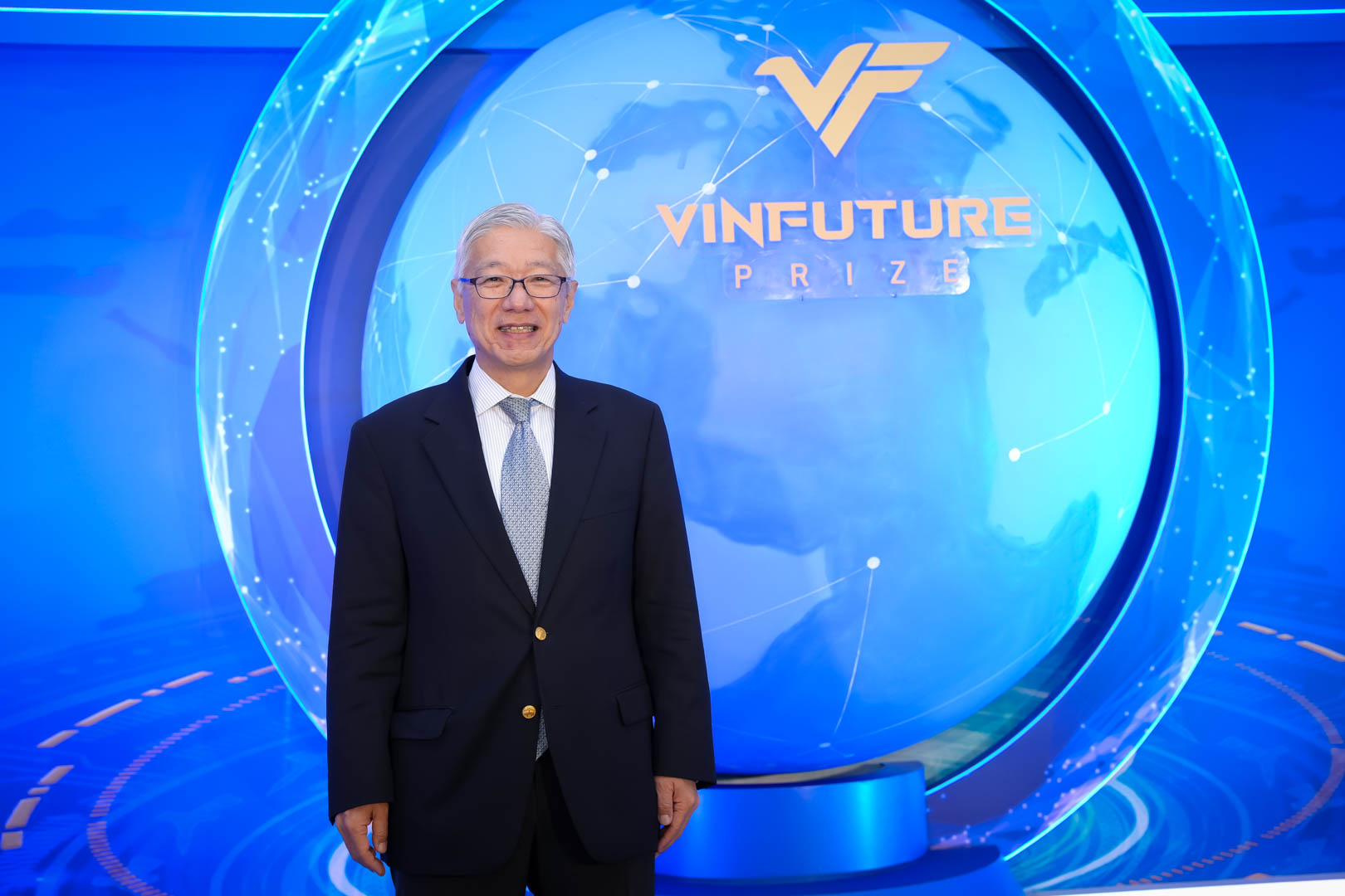 Ông Akihisa Kakimoto - thành viên Hội đồng Sơ khảo Giải thưởng VinFuture, nguyên Giám đốc Công nghệ tại Tập đoàn hóa chất Mitsubishi (Nhật Bản) trước thềm diễn ra Tọa đàm.