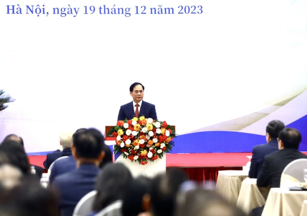 Hình ảnh Tổng Bí thư Nguyễn Phú Trọng dự Hội nghị Ngoại giao lần thứ 32 - Ảnh 6.