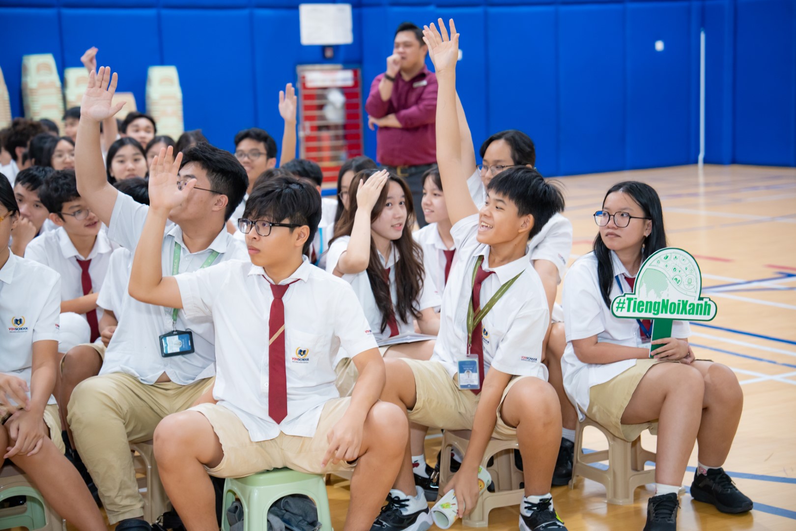 Hàng nghìn học sinh cả nước háo hức tìm hiểu cuộc thi Tiếng nói Xanh - Ảnh 2.