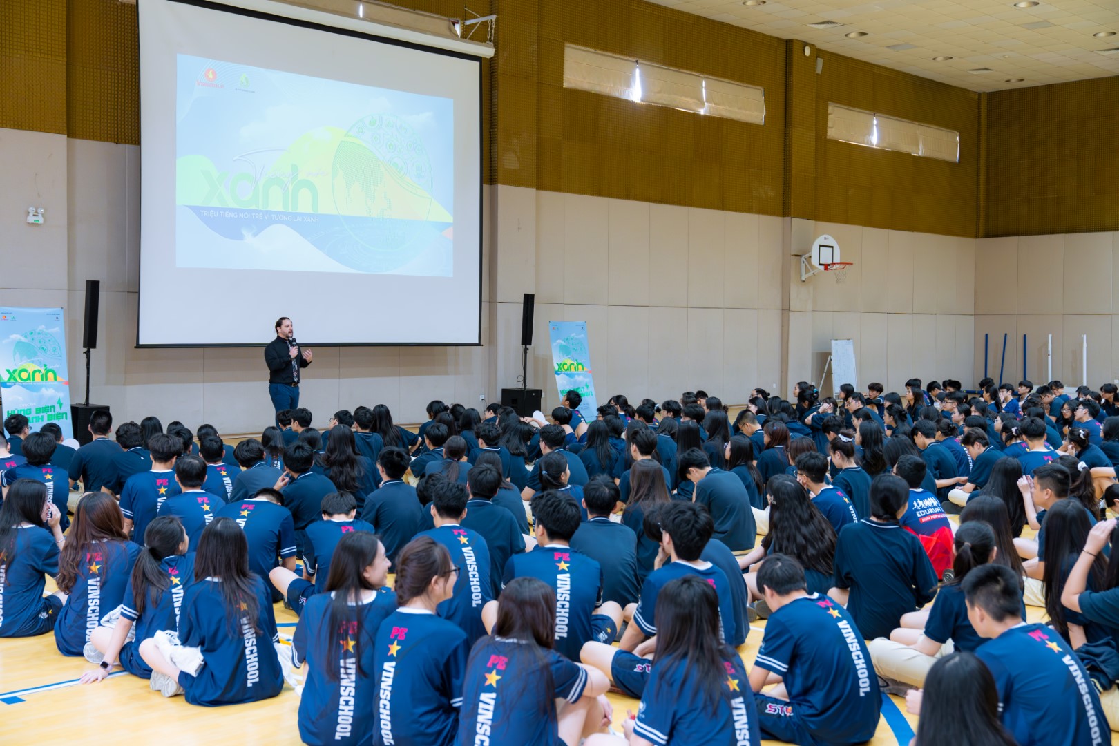 Hàng nghìn học sinh cả nước háo hức tìm hiểu cuộc thi Tiếng nói Xanh - Ảnh 3.