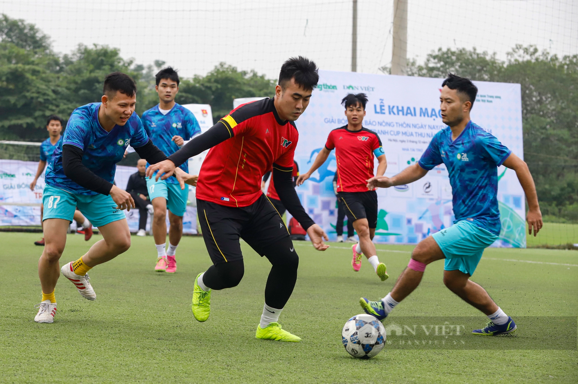 FC Báo NTNN gặp FC Báo chí Nghệ An, VOV đụng độ VTV tại bán kết Giải bóng đá Báo NTNN/Dân Việt 2023 - Ảnh 13.