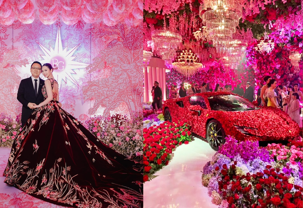 Đám cưới cặp đôi siêu giàu: Ngôi sao thế giới hát, khách nhận quà Hermès - Ảnh 1.