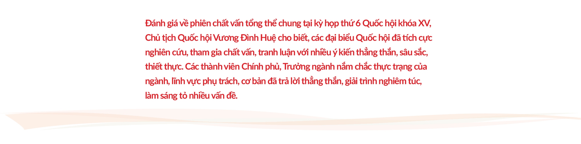 Đổi mới trong hoạt động chất vấn của Quốc hội, dấu ấn từ &quot;bắt mạch hơi thở cuộc sống&quot; - Ảnh 4.