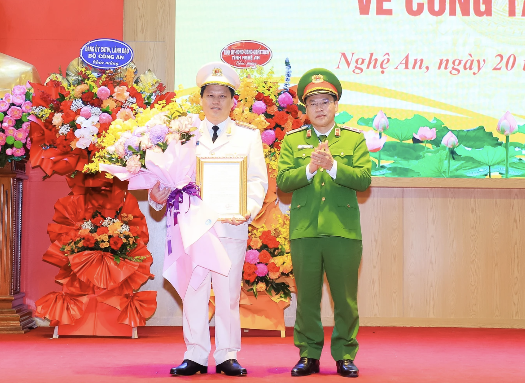 Đại tá 46 tuổi được điều động làm Giám đốc công an tỉnh Nghệ An - Ảnh 1.