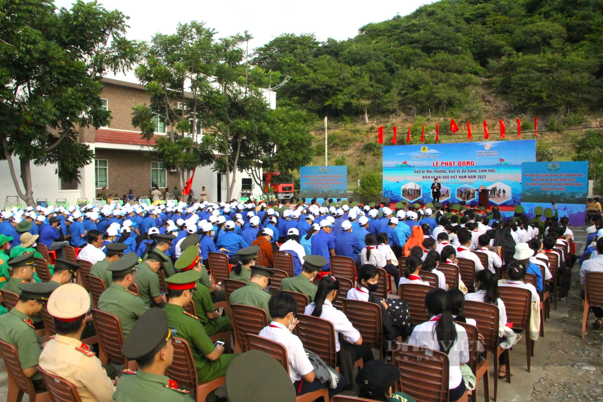 Cục Cảnh sát phòng chống tội phạm về môi trường tuyên truyền bảo vệ đa dạng sinh học biển ở Ninh Thuận- Ảnh 1.