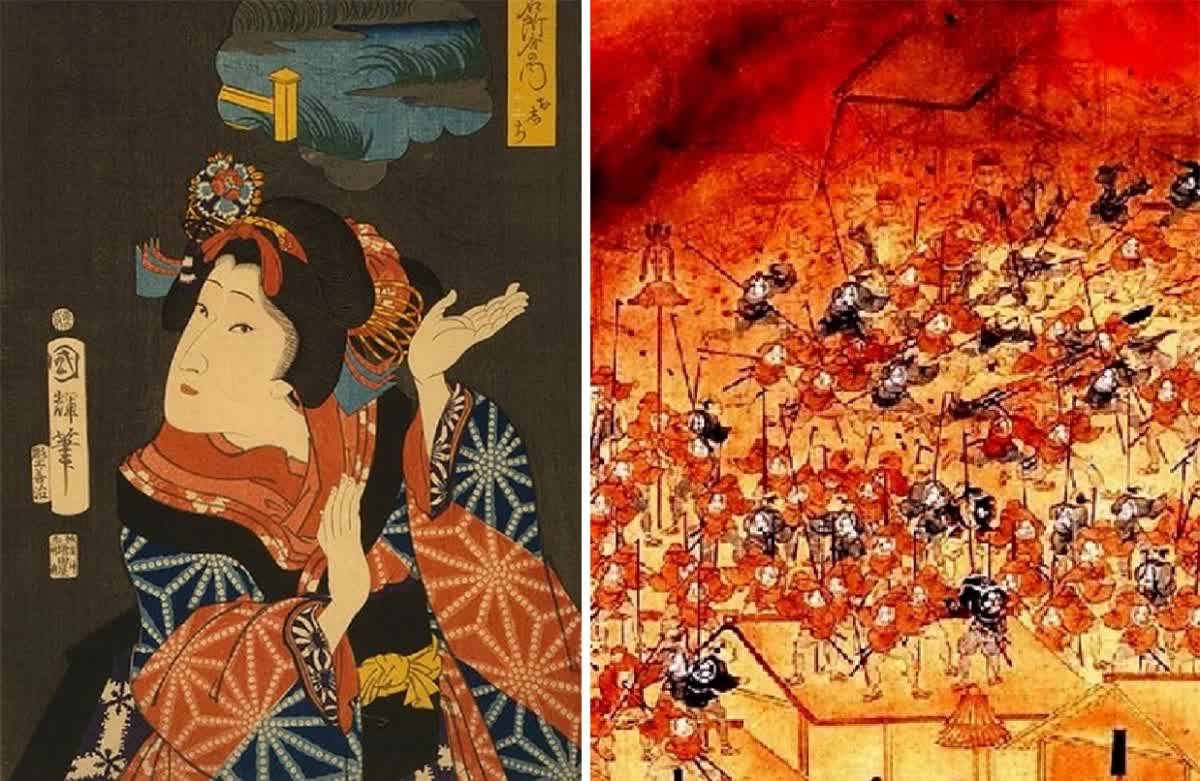 Bức tranh cổ 209 tuổi hé lộ sự thật kinh hoàng đằng sau thảm họa ở Nhật Bản vào thế kỷ 17 - Ảnh 1.