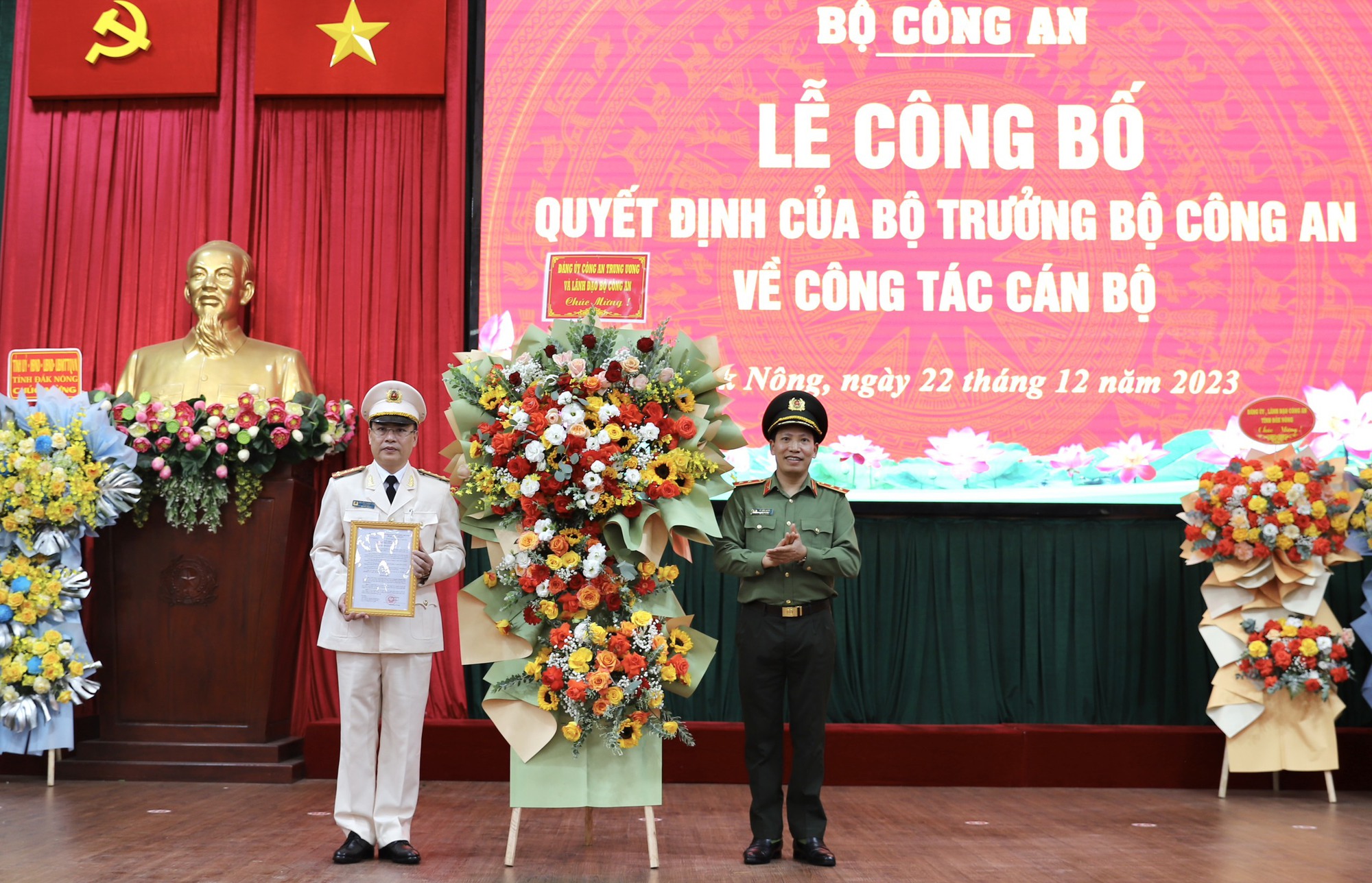 Bộ trưởng Bộ Công an điều động Phó Giám đốc Công an tỉnh Hà Tĩnh làm Giám đốc Công an tỉnh Đắk Nông - Ảnh 1.