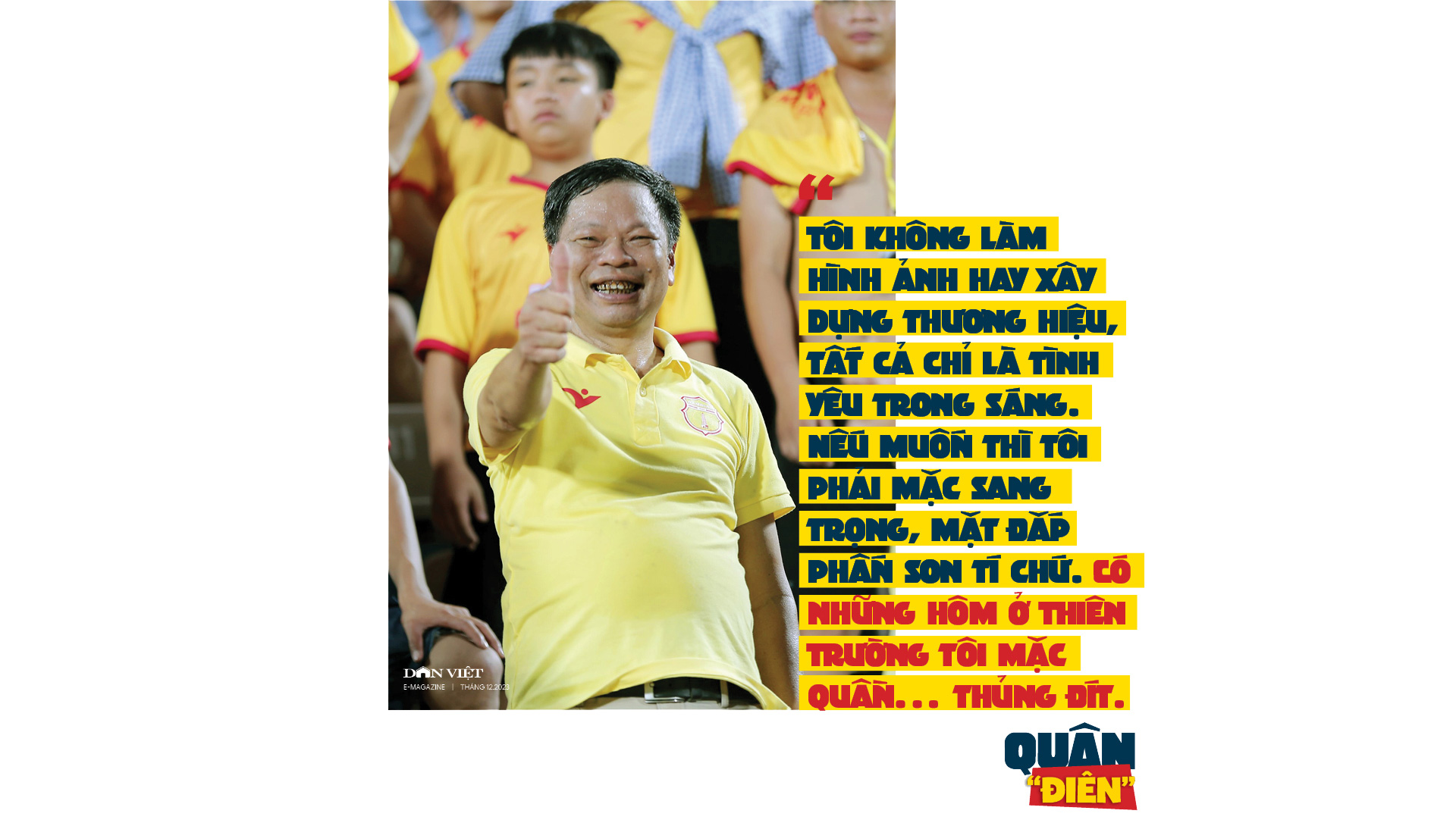 Nhạc trưởng CĐV Nam Định Quân "điên": Khi đội bóng gặp khó khăn nhất, tôi sẽ trở lại- Ảnh 3.