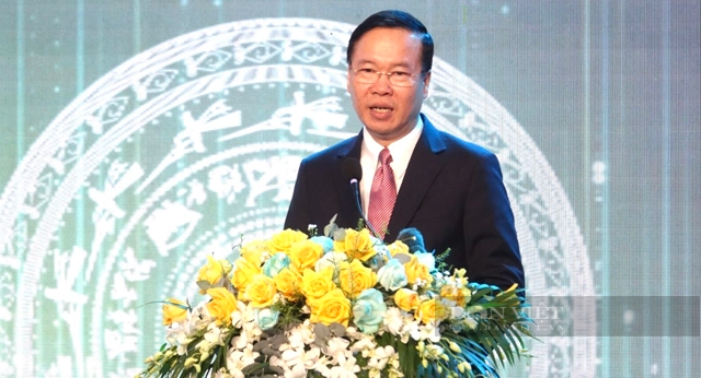Chủ tịch nước Võ Văn Thưởng dự lễ kỷ niệm 10 năm thành lập VSIP Quảng Ngãi - Ảnh 1.