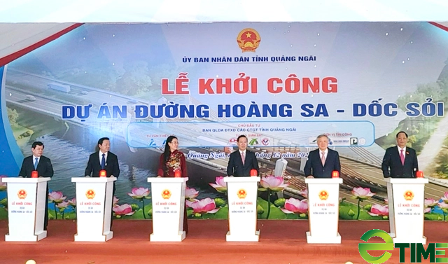 Chính thức khởi công dự án đường 3.500 tỷ; công bố quy hoạch tỉnh Quảng Ngãi đến năm 2050 - Ảnh 3.