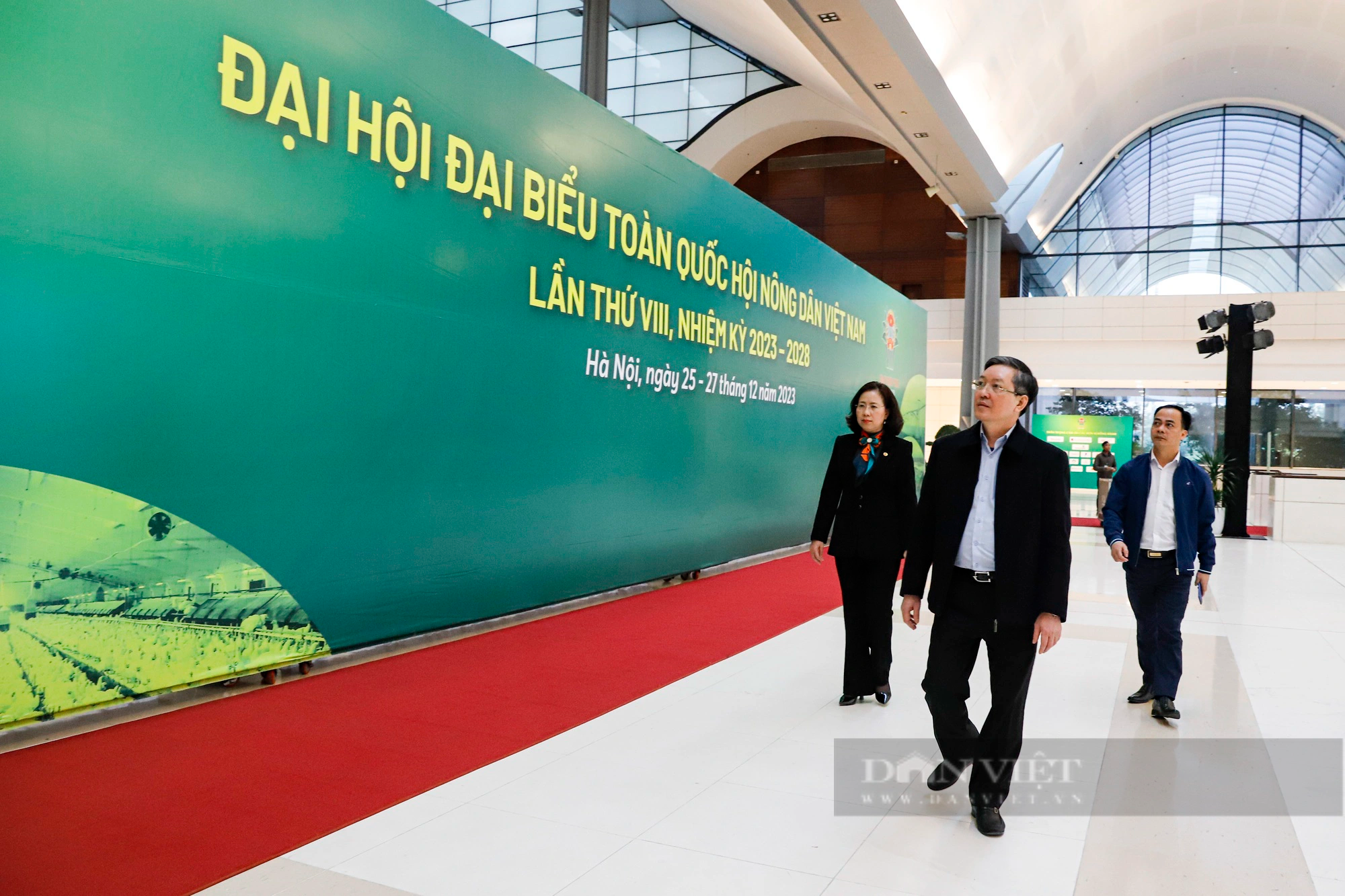 Chủ tịch Hội NDVN Lương Quốc Đoàn kiểm tra công tác chuẩn bị Đại hội VIII Hội nông dân Việt Nam - Ảnh 1.
