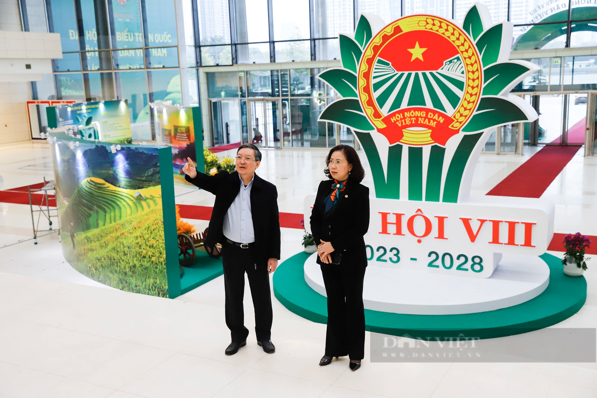 Chủ tịch Hội NDVN Lương Quốc Đoàn kiểm tra công tác chuẩn bị Đại hội VIII Hội nông dân Việt Nam - Ảnh 4.