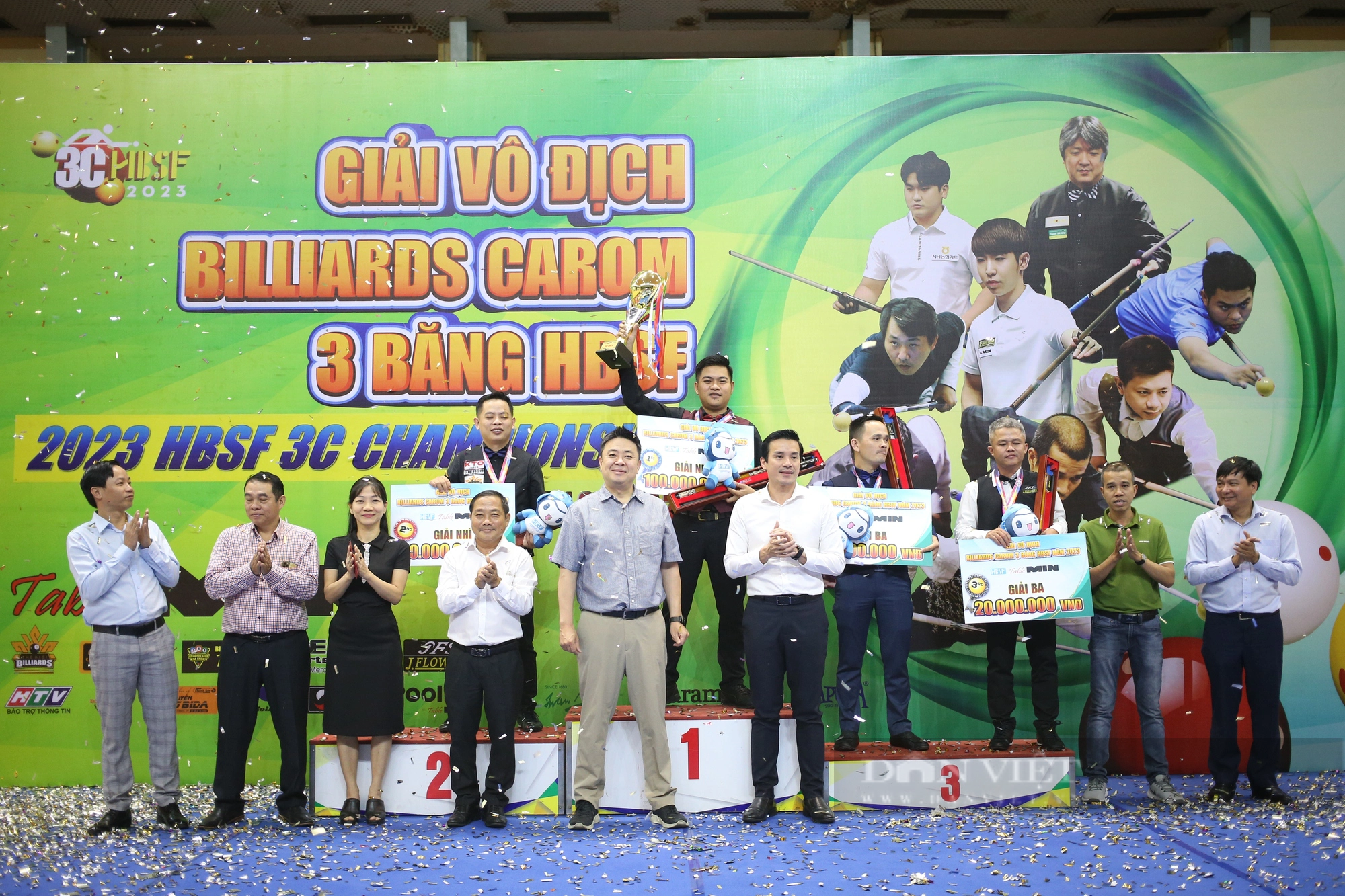 Nhà vô địch SEA Games Nguyễn Trần Thanh Tự lên ngôi tại giải Billiards Carom 3 băng HBSF  - Ảnh 4.