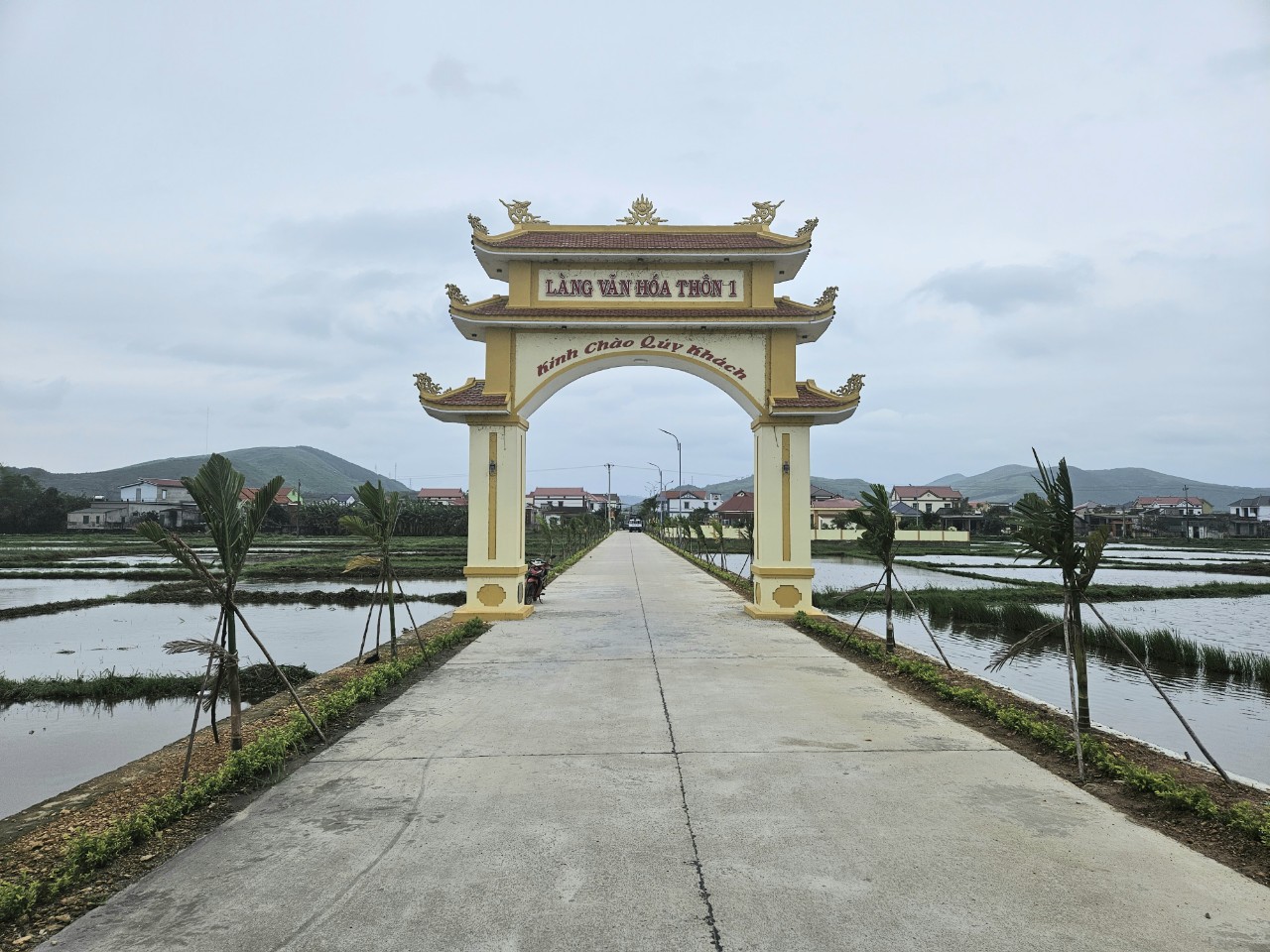 Nông thôn mới Quảng Bình đẹp hẳn lên từ những đường hoa, hàng rào xanh mướt - Ảnh 4.