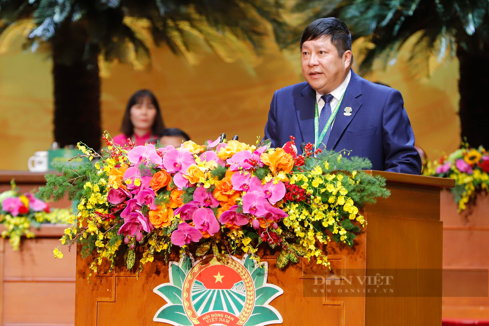 Hình ảnh khai mạc trọng thể Đại hội đại biểu toàn quốc Hội Nông dân Việt Nam lần thứ VIII- Ảnh 8.