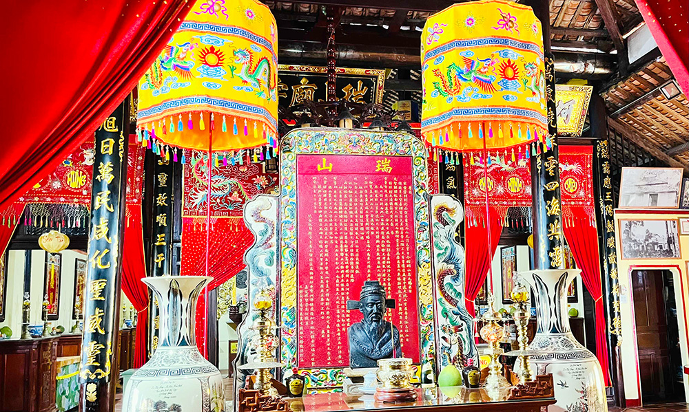 Một cái đình cổ ở An Giang thờ danh thần vương triều Nguyễn có cây cổ thụ cao vút hơn 200 năm tuổi - Ảnh 4.