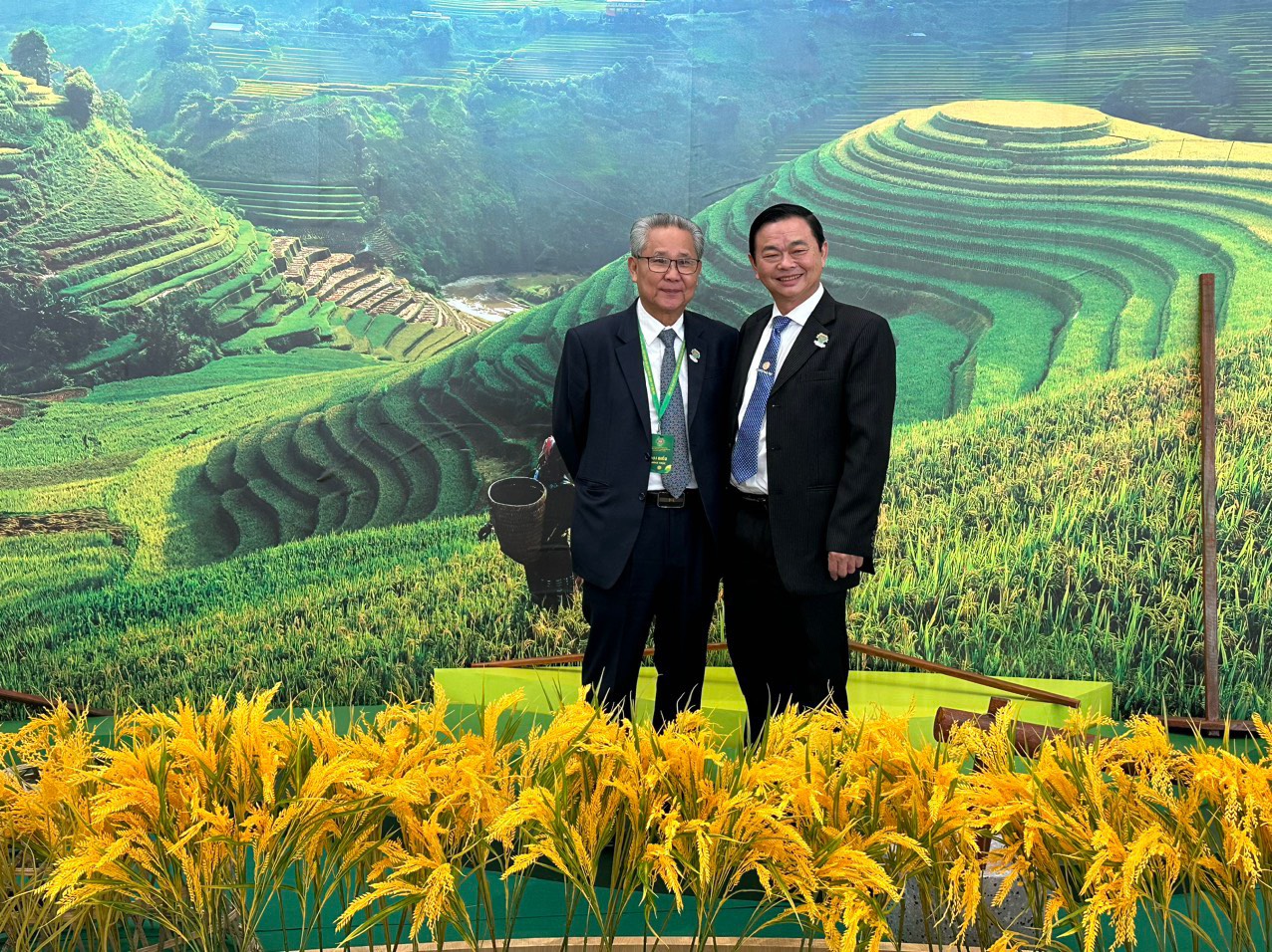 Hội Nông dân An Giang chia sẻ kinh nghiệm liên kết 30 doanh nghiệp thực hiện chuỗi giá trị lúa gạo chất lượng cao - Ảnh 1.